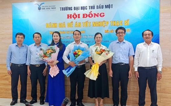 Trường Đại học Thủ Dầu Một tổ chức hội đồng đánh giá luận văn/đề án tốt nghiệp thạc sĩ ngành Quản trị kinh doanh