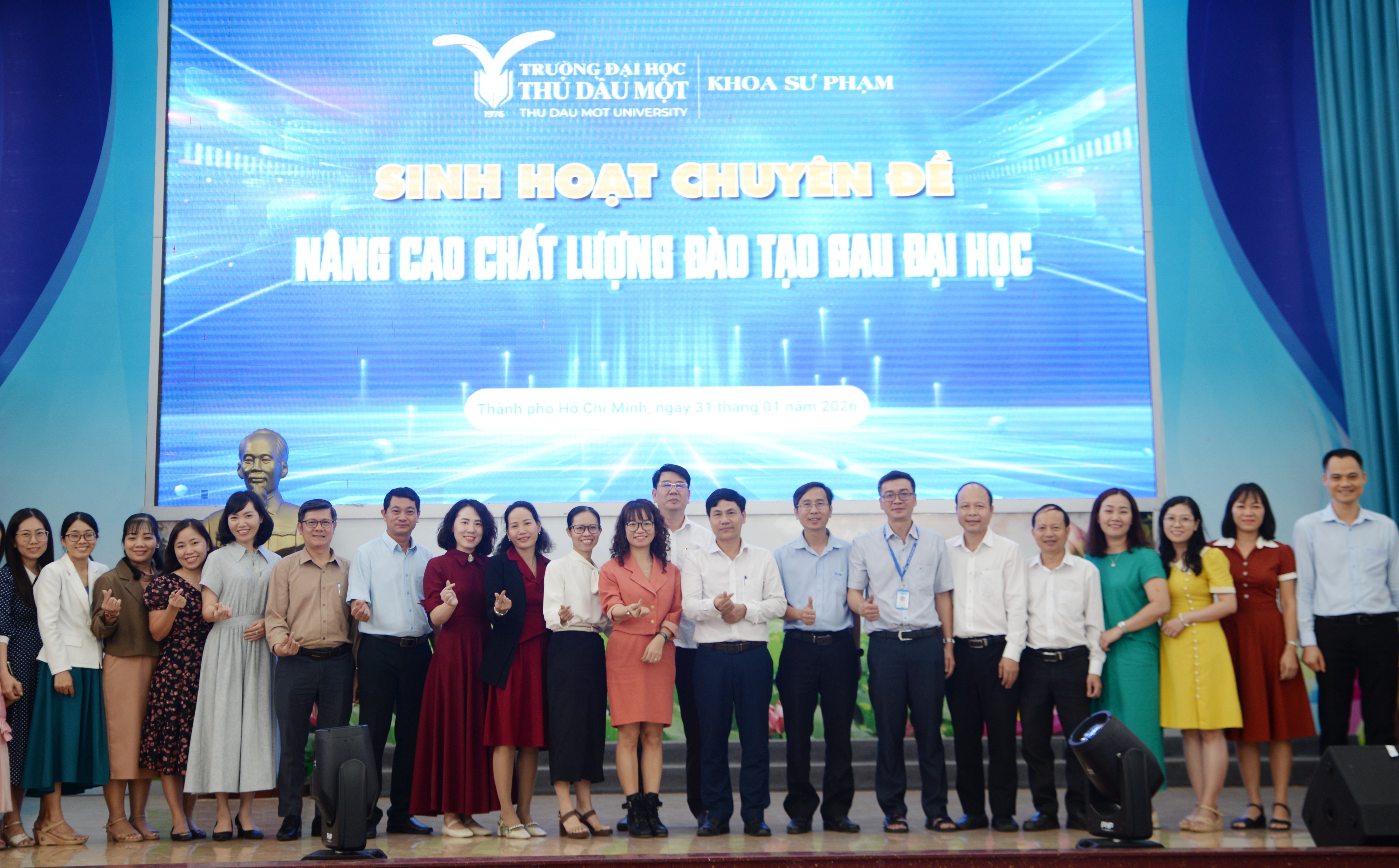 Nâng cao chất lượng đào tạo sau đại học thuộc khối ngành Sư phạm tại Trường Đại học Thủ Dầu Một